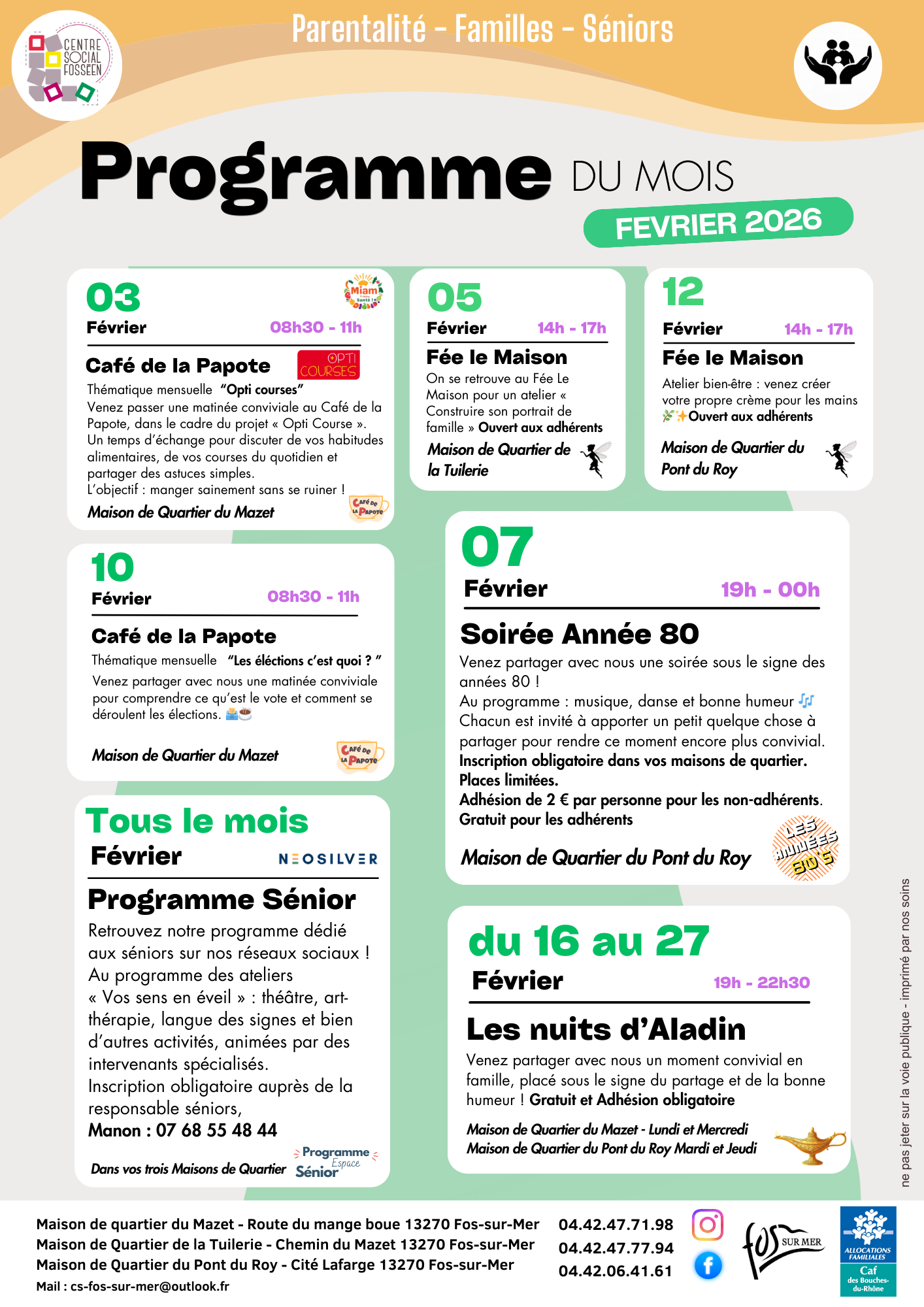 logo centre social fosséen